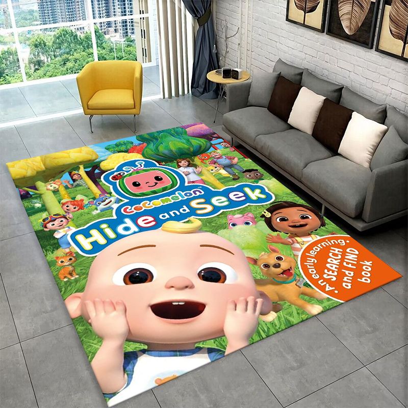 Kids Outdoor Area - سجادة أرضية لطيفة بتصميم كرتوني من