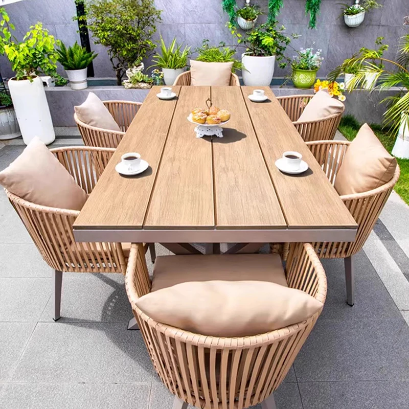 Kids Outdoor Furniture Set - طقم طاولة خارجية مع تنجيد، أطقم