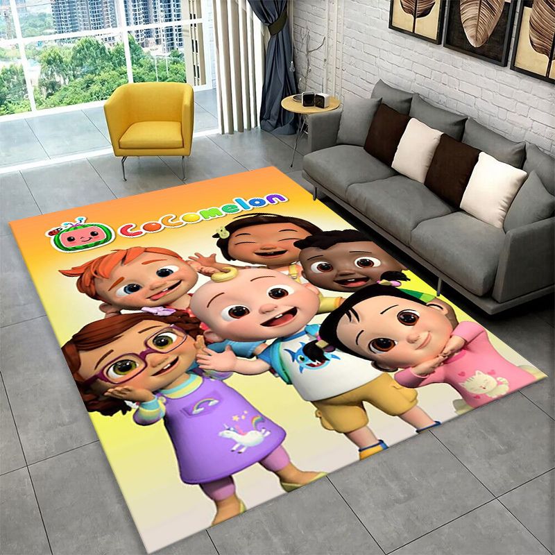 Kids Outdoor Area - سجادة أرضية لطيفة بتصميم كرتوني من