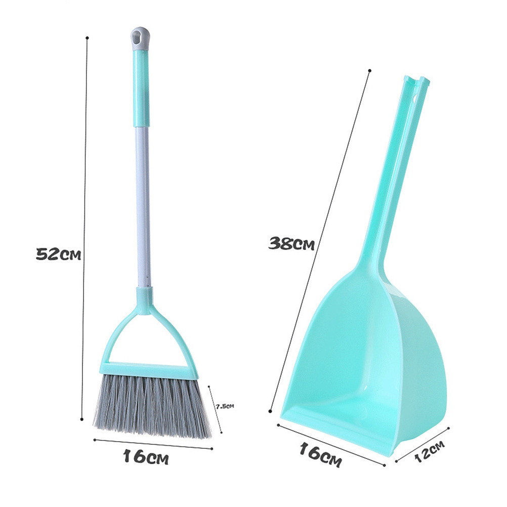 مجموعة مكنسة وجرافة للأطفال، م - مراجعة Kids Outdoor Broom وسعره