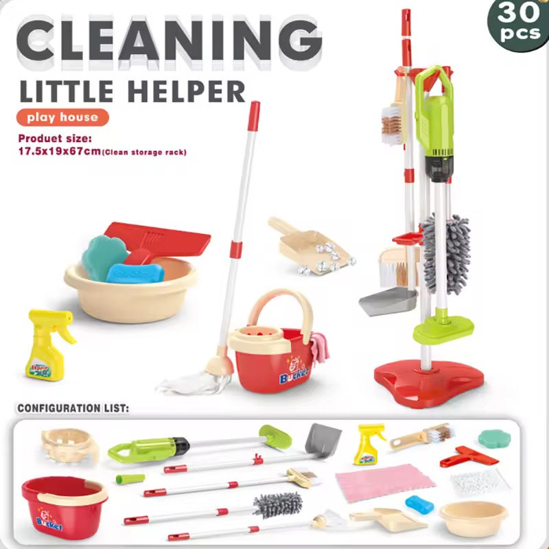 ألعاب تمثيلية للأطفال، أدوات ت - مراجعة Kids Outdoor Broom وسعره