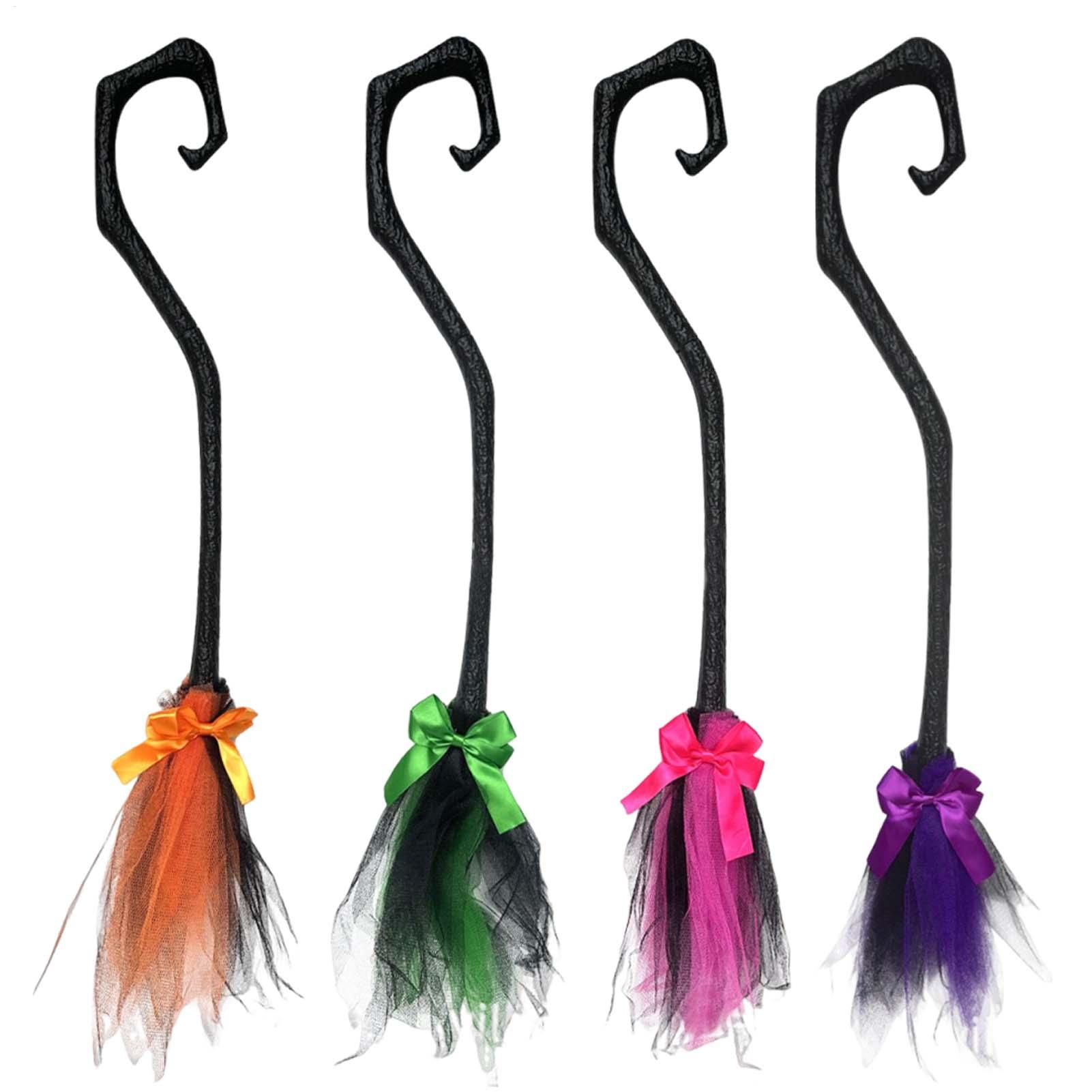 مكنسة ساحرة مخيفة، دعامة لزي ا - مراجعة Kids Outdoor Broom وسعره