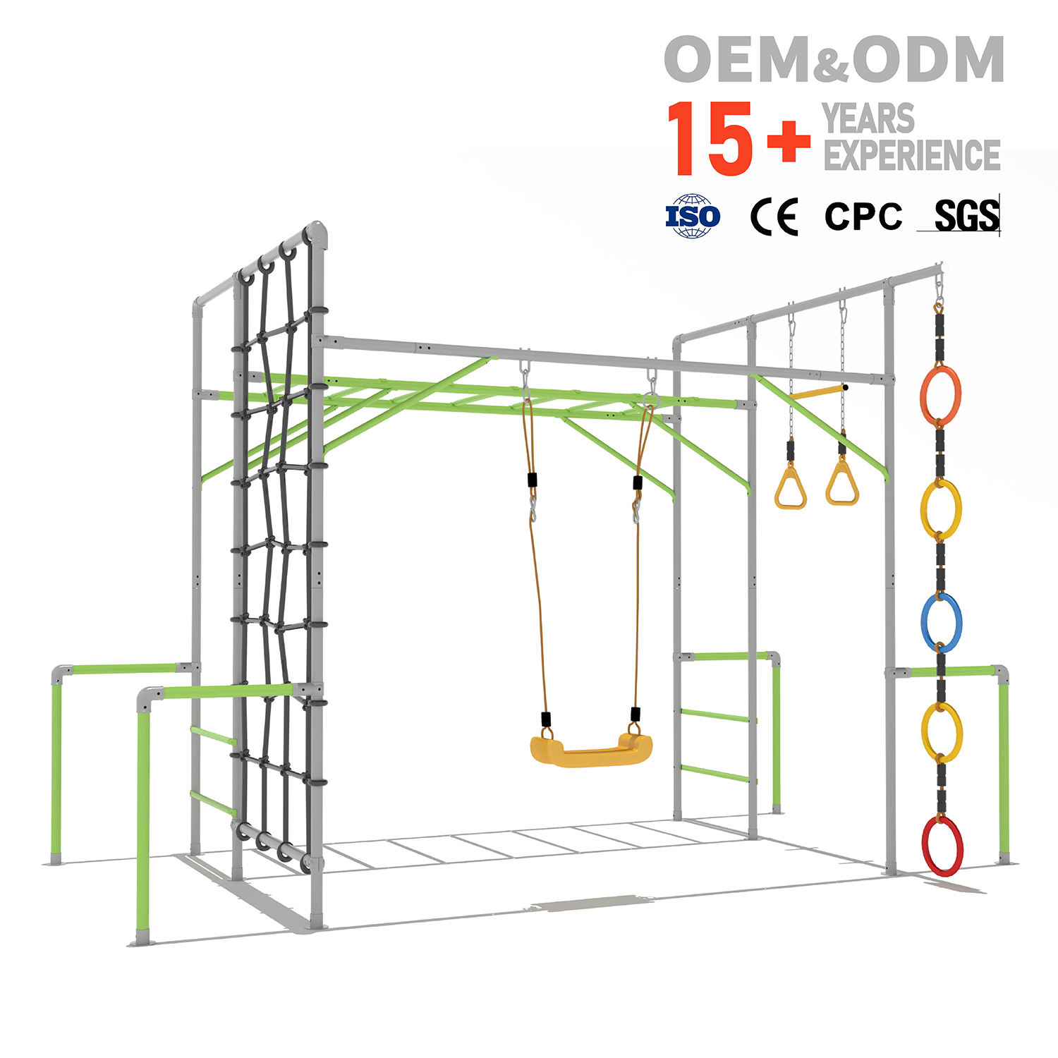 إطار تسلق للأطفال، ملعب خارجي  - مراجعة Kids Outdoor Climbing Frame وسعره